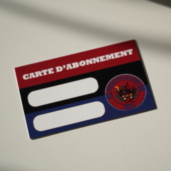 Carte d'abonnement IB22